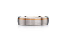 18CT White, Yellow and Rose Gold Ring from Browns